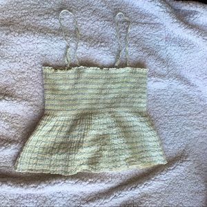 pacsun la hearts scrunch tank w/  stripes